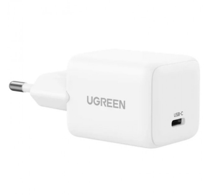 Ugreen Зарядний пристрій UGREEN USB-C PD20W GaN X512 white (55554)
