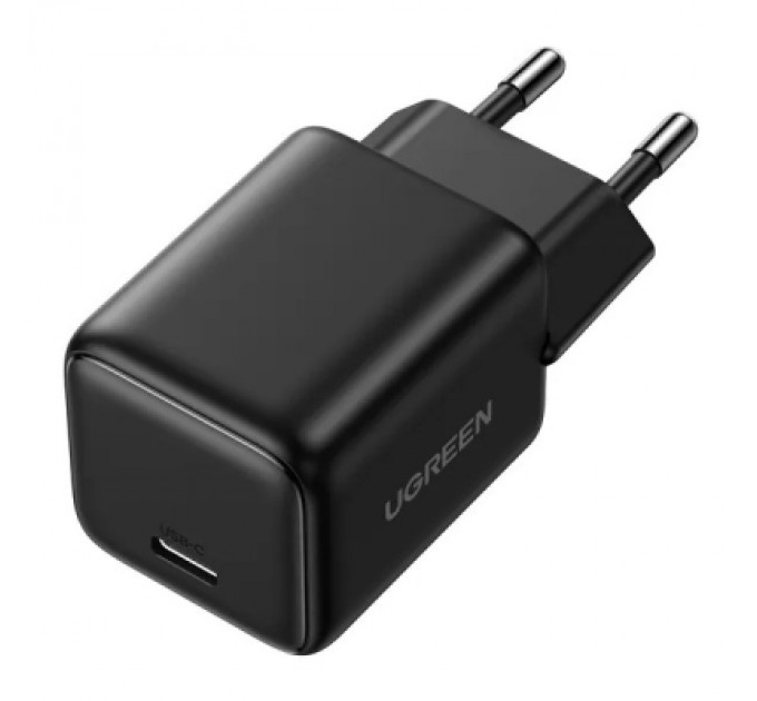 Ugreen Зарядний пристрій UGREEN USB-C PD20W GaN X512 black (55553)