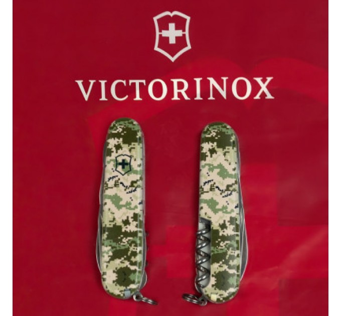 Victorinox Ніж Victorinox Huntsman Army 91 мм Піксель (1.3713.3_W3940p)