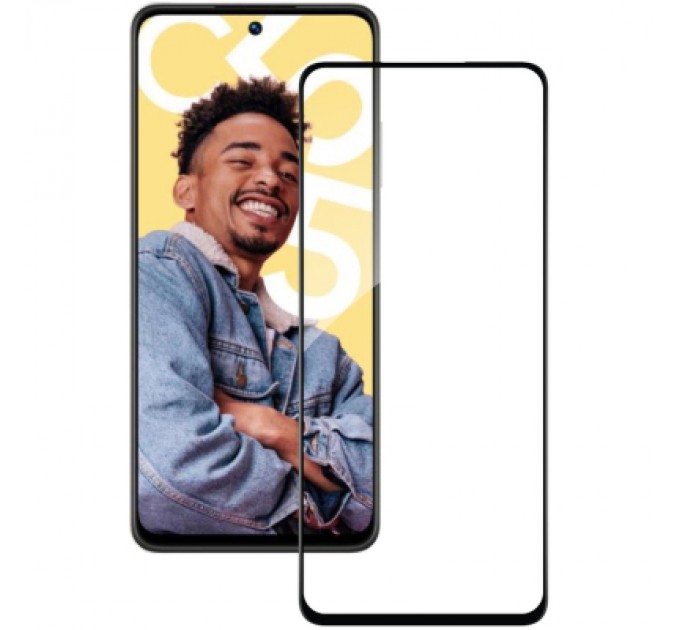ACCLAB Скло захисне ACCLAB Full Glue Realme C55 Black (1283126579714)