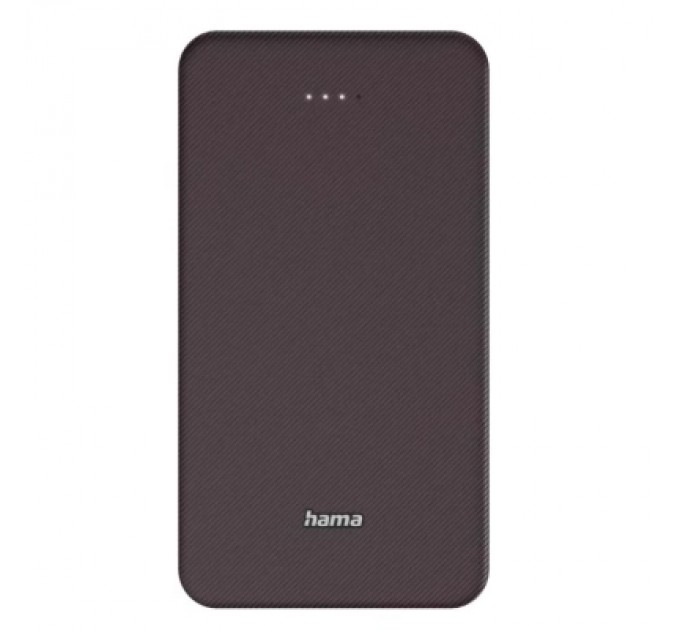 Hama Батарея універсальна Hama 20000mAh, 15W/5V/3A, USB-C, USB-A, plum (00201715)