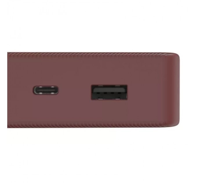 Hama Батарея універсальна Hama 20000mAh, 15W/5V/3A, USB-C, USB-A, red (00201717)