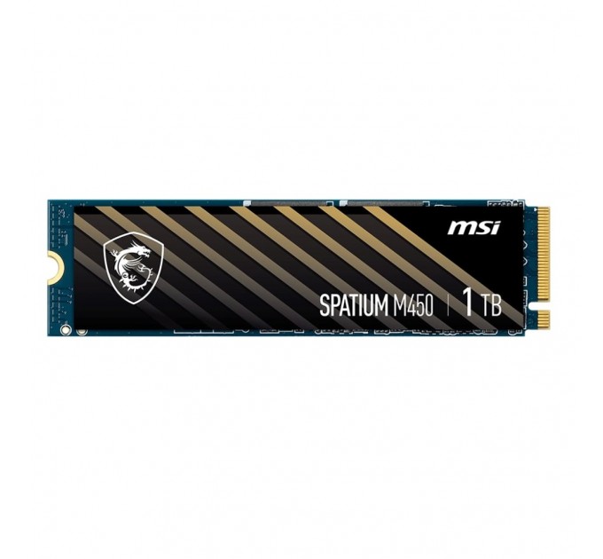 MSI Накопичувач SSD 1TB MSI Spatium M450 V1 M.2 2280 PCIe 4.0 x4 NVMe 3D NAND TLC (S78-440L0M0-P83)