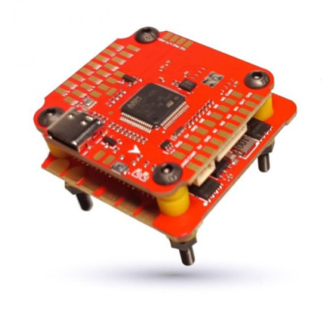 FLYTEX Політний стек FLYTEX Fuzia F405 V2 + ESC 55A 6S (WVST3REDYELLOWV2)