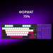 Lorgar Клавіатура Lorgar KBP7075W Pro RGB Wireless/Bluetooth/USB UA Black/red (LRG-KBP7075W-BK-US)