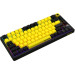 Lorgar Клавіатура Lorgar KBP7075W Pro RGB Wireless/Bluetooth/USB UA Black/yellow (LRG-KBP7075W-YL-US)