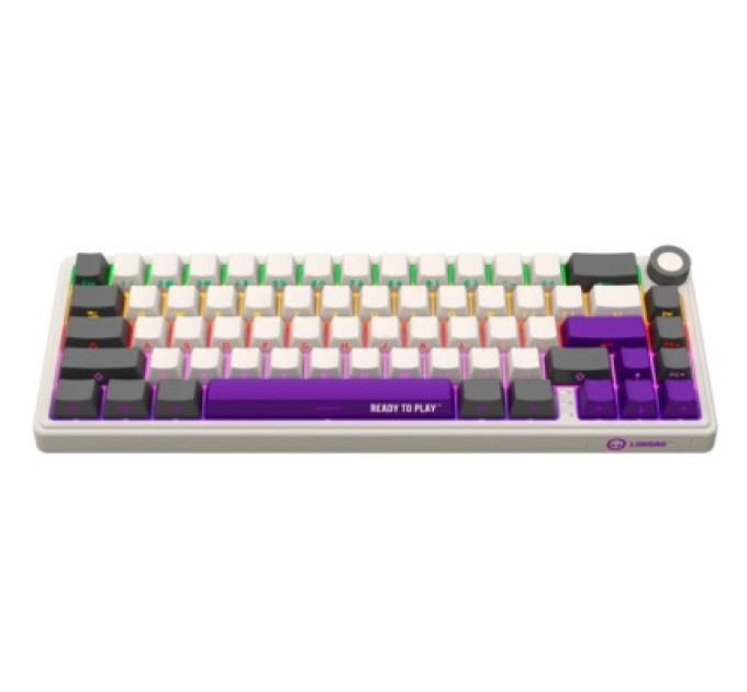 Lorgar Клавіатура Lorgar KBP70MW Pro RGB Wireless/Bluetooth/USB UA Beige (LRG-KBP70MW-RT-US)