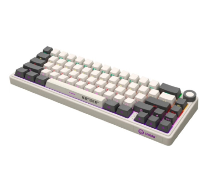 Lorgar Клавіатура Lorgar KBP70MW Pro RGB Wireless/Bluetooth/USB UA Beige (LRG-KBP70MW-RT-US)