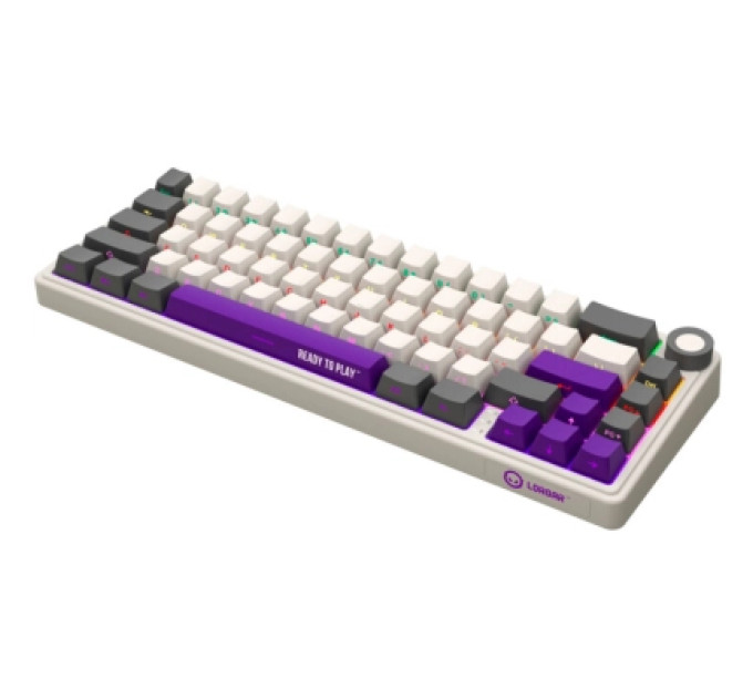 Lorgar Клавіатура Lorgar KBP70MW Pro RGB Wireless/Bluetooth/USB UA Beige (LRG-KBP70MW-RT-US)