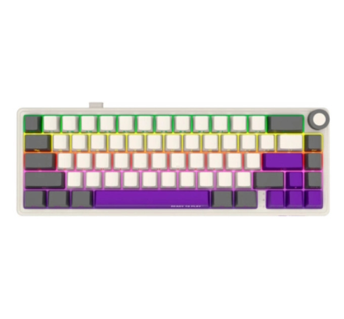 Lorgar Клавіатура Lorgar KBP70MW Pro RGB Wireless/Bluetooth/USB UA Beige (LRG-KBP70MW-RT-US)