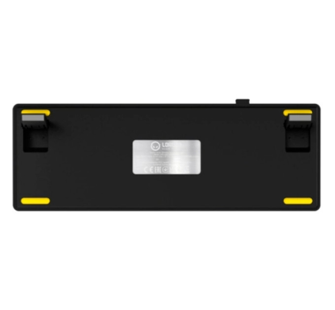 Lorgar Клавіатура Lorgar KBP70MW Pro RGB Wireless/Bluetooth/USB UA Black/yellow (LRG-KBP70MW-YL-US)
