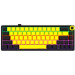 Lorgar Клавіатура Lorgar KBP70MW Pro RGB Wireless/Bluetooth/USB UA Black/yellow (LRG-KBP70MW-YL-US)