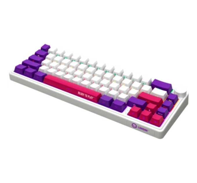 Lorgar Клавіатура Lorgar KBP70MW Pro RGB Wireless/Bluetooth/USB UA White (LRG-KBP70MW-WH-US)