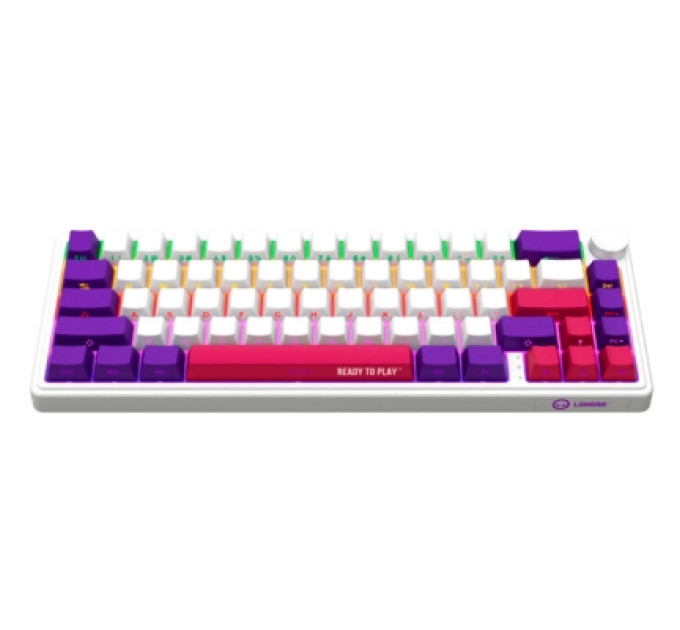 Lorgar Клавіатура Lorgar KBP70MW Pro RGB Wireless/Bluetooth/USB UA White (LRG-KBP70MW-WH-US)