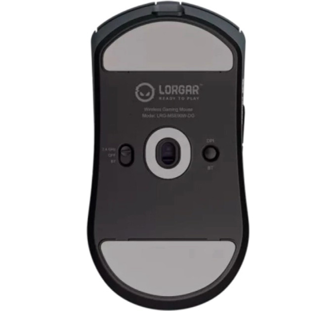 Lorgar Мишка Lorgar Elite MSE90W Wireless/Bluetooth Dark Grey (LRG-MSE90W-DG)