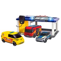 Спецтехніка Dickie Toys набір Рятувальна станція (3716027)