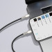 Baseus Дата кабель USB-C to Lightning 2.0m Cafule Metal PD 20W black Baseus (CATLJK-B01)