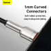 Baseus Дата кабель USB 2.0 AM to USB-C 1.0m Cafule Metal 66W black Baseus (CAKF000101)