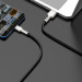 Baseus Дата кабель USB 2.0 AM to USB-C 1.0m Cafule Metal 66W black Baseus (CAKF000101)