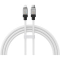 Baseus Дата кабель USB-C to Lightning 2.0m CoolPlay Fast Charging 20W white Baseus (CAKW000102)