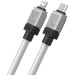Baseus Дата кабель USB-C to Lightning 2.0m CoolPlay Fast Charging 20W white Baseus (CAKW000102)