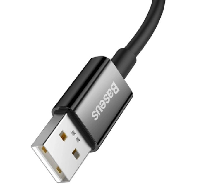 Baseus Дата кабель USB 2.0 AM to USB-C 1.0m Superior Fast Charging 60W black Baseus (CAYS000901)