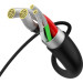 Baseus Дата кабель USB 2.0 AM to Micro 5P 2.0m Superior Fast Charging 2A black Baseus (CAMYS-A01)
