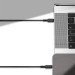 Baseus Дата кабель USB-C to Lightning 2.0m Tungsten Gold Fast Charging, PD 20W black Baseus (CATLWJ-A01)