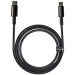 Baseus Дата кабель USB-C to Lightning 2.0m Tungsten Gold Fast Charging, PD 20W black Baseus (CATLWJ-A01)