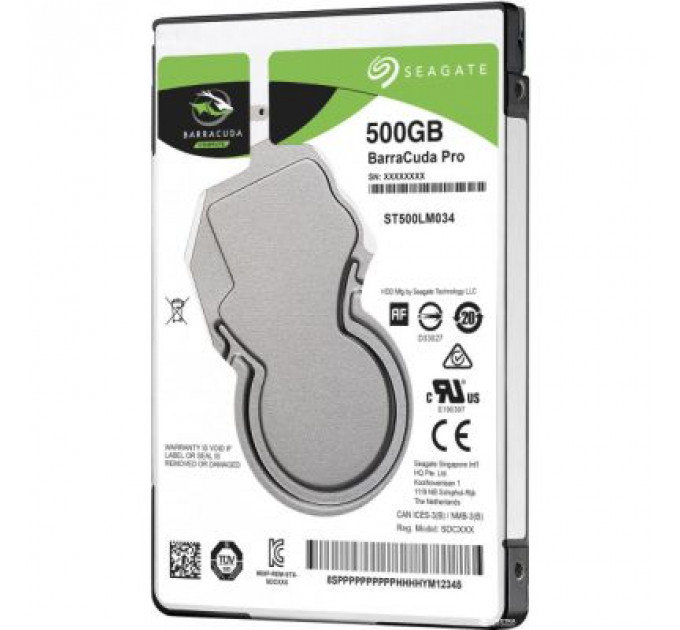 Жорсткий диск для ноутбука 2.5" 500GB Seagate (ST500LM034)