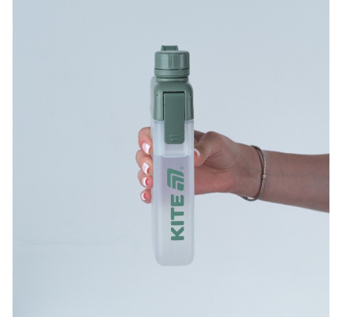 Kite Пляшка для води Kite 450 мл зелена (K25-1239-3)