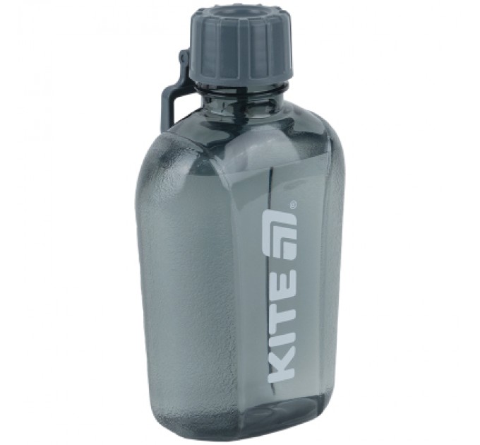 Kite Пляшка для води Kite 650 мл сіра (K25-1240-1)