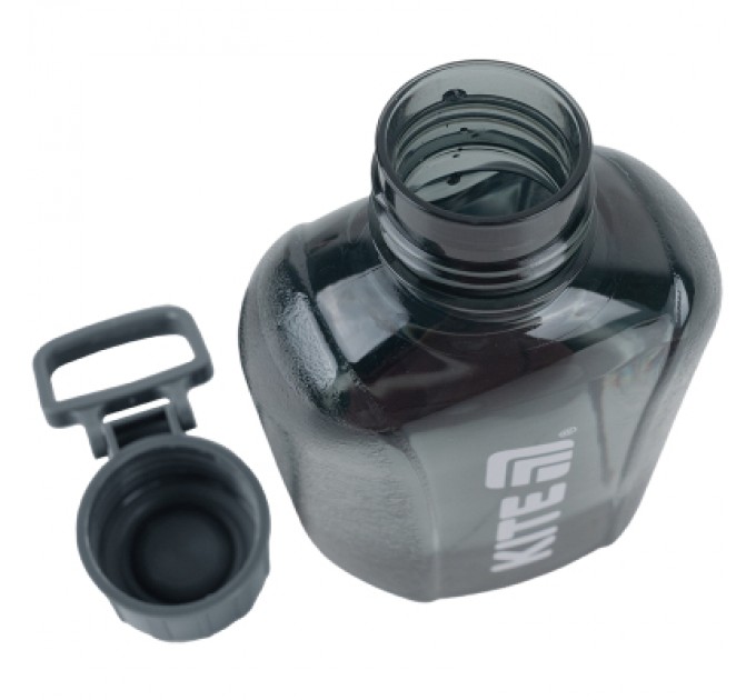 Kite Пляшка для води Kite 650 мл сіра (K25-1240-1)