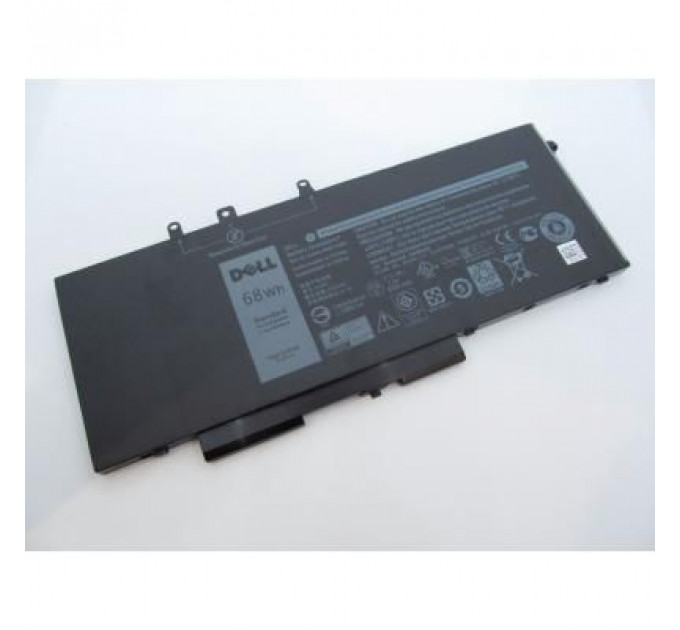 Акумулятор до ноутбука Dell Latitude 5480 GJKNX (long), 68Wh (8500mAh), 4cell, 7.6V, Li- (A47312)