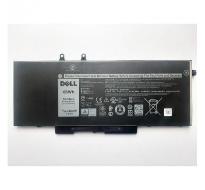 Акумулятор до ноутбука Dell Latitude 5500 4GVMP, 68Wh (8500mAh), 4cell, 7.6V, Li-ion (A47508)