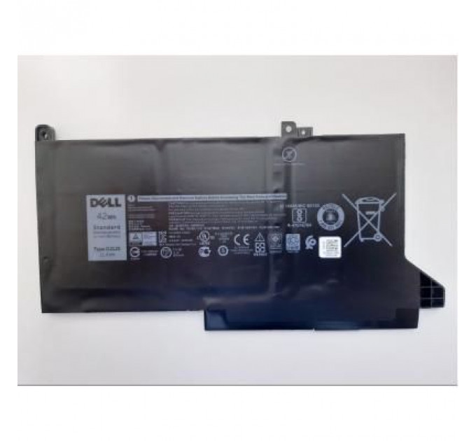 Акумулятор до ноутбука Dell Latitude 7280 DJ1J0, 42Wh (3500mAh), 3cell, 11.4V, Li-ion (A47436)