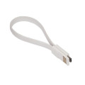 Sumdex Кабель Sumdex USB - micro USB V 2.0 (M/M), з магнітом, 0.21 м, White (DCU-1022WT)_OEM