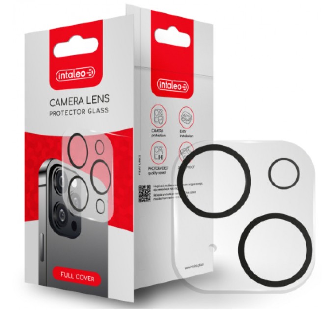 Intaleo Скло захисне Intaleo Camera Lens Apple Iphone 14/14 Plus Black (1283126576843)