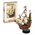 Cubic Fun Пазл Cubic Fun Тривимірна головоломка-конструктор Санта Марія (T4031h)