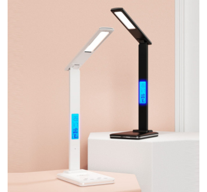 Media-Tech Настільна лампа Media-Tech MT222, QI, 3000-6500К, 750 Lm, black (MT222K)