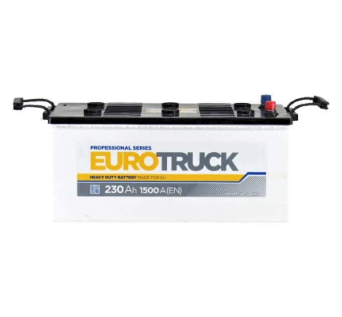 EUROTRUCK Акумулятор автомобільний EUROTRUCK 6СТ-230АЗ (3) (C) 1500А 12V (E)
