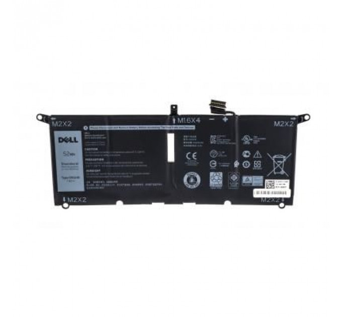 Акумулятор до ноутбука Dell XPS13-9370 DXGH8 52Wh (6500mAh), 4cell, 7.6V, Li-ion (A47543)