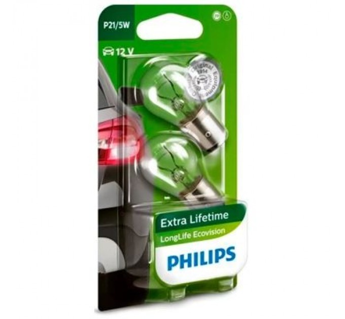 Philips Автолампа Philips 21/5W (12499 LLECO B2)