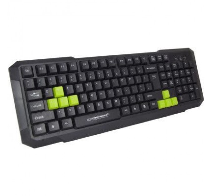 Esperanza Клавіатура Esperanza EGK102 Green USB (EGK102GUA)
