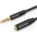 Vention Кабель мультимедійний 3.5mm M to 3.5mm F 1.0m black Vention (BHBBF)