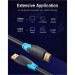 Vention Кабель мультимедійний HDMI to HDMI 1.0m v2.0 Vention (AACBF)