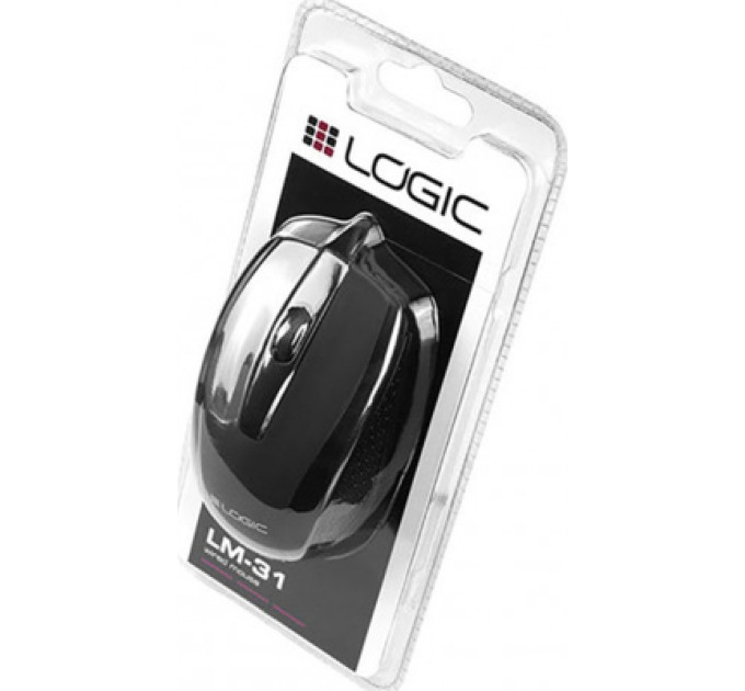 Logic concept Мишка Logic concept LM-31Black (M-LC-LM31W-BK)