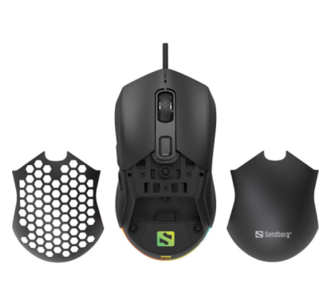 Sandberg Мишка Sandberg FlexCover 6D Wireless Huano Black (640-28)
