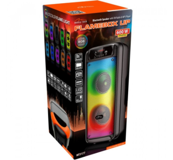 Media-Tech Акустична система Media-Tech 14W Black (MT3177)