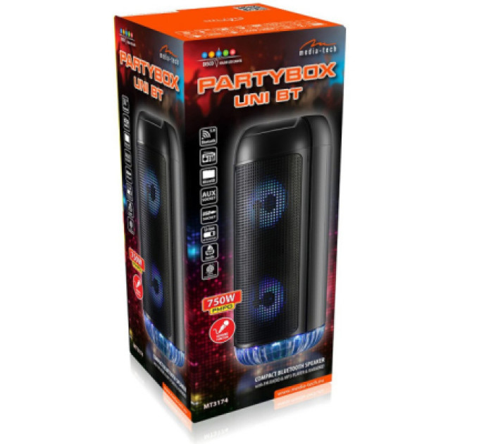 Media-Tech Акустична система Media-Tech 30W PartyBox Uni B (MT3174)